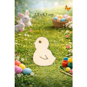 Kurczak 7,5cm, sklejka 3mm